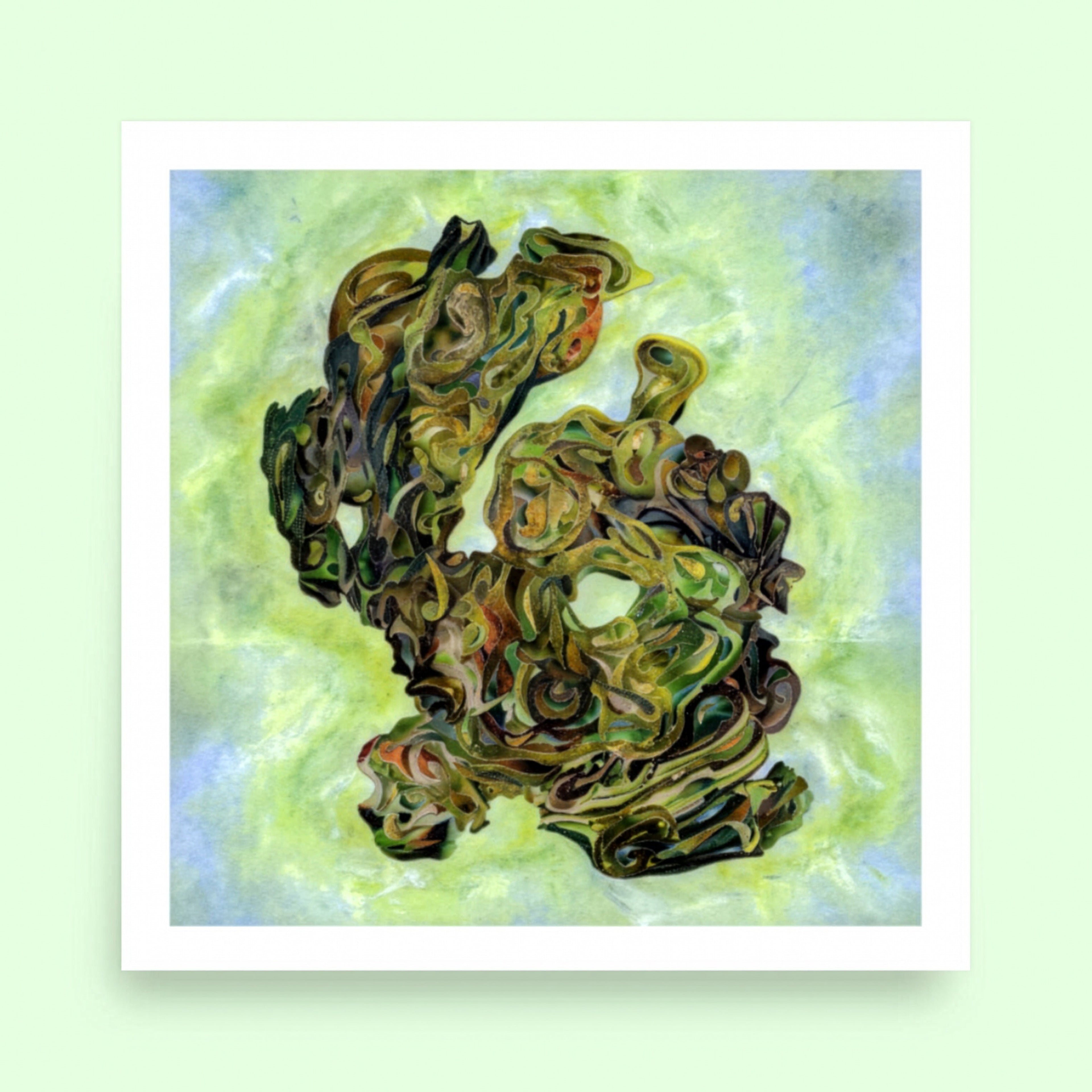 Amorphous Collage Print (Organic Reclamation)